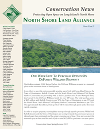 North Shore Land Alliance 201 Spring Summer Newsletter"