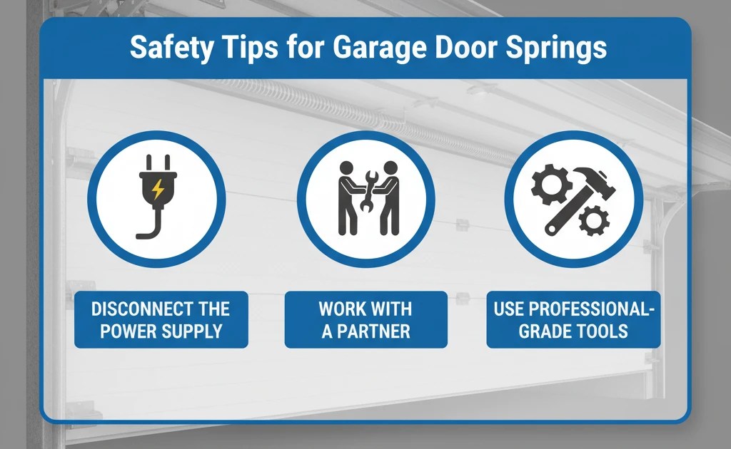 Garage Door Spring Safety Tips