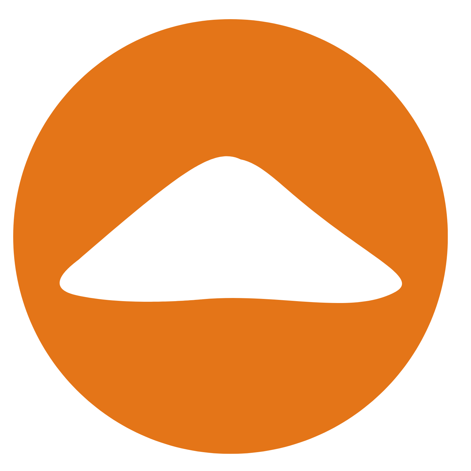 Icon of a stone or sand pile representing aggregate products.