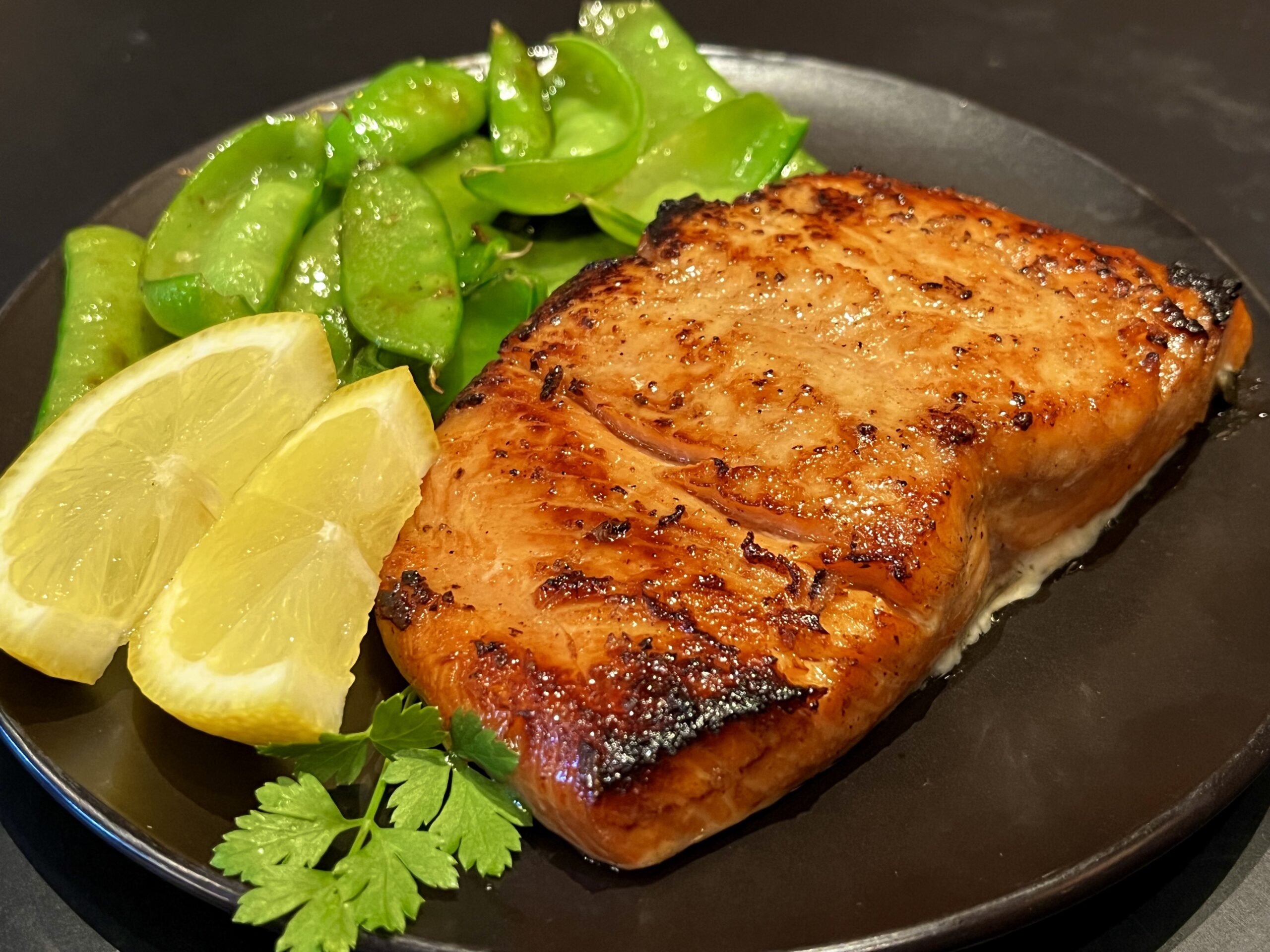 Bourbon Brown Sugar Salmon