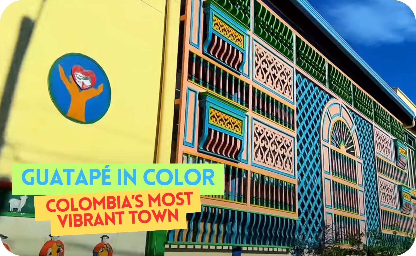 guatape colombia color