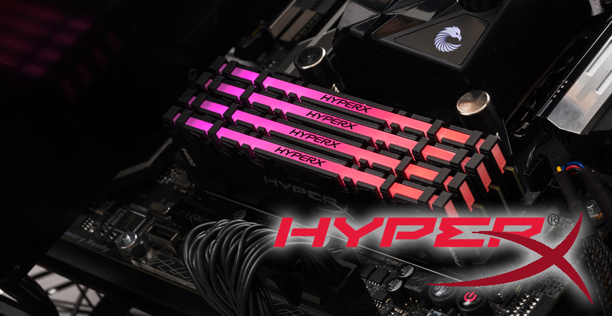 HyperX: Memória DDR4 RGB Sincronizada com Infravermelho