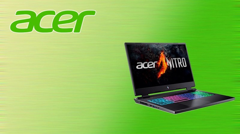 Acer Nitro 17 com Intel Core e GeForce RTX Série 40
