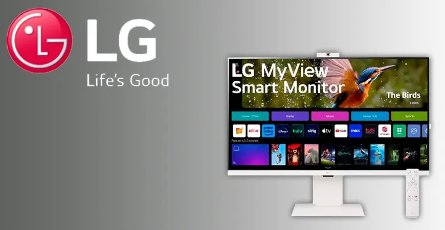 LG Lançou Monitores Inteligentes 4K ‘My View’ na CES