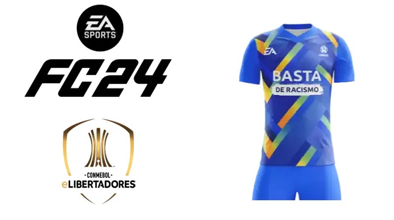 FC 24 e CONMEBOL Lançam Kit Chega de Racismo!