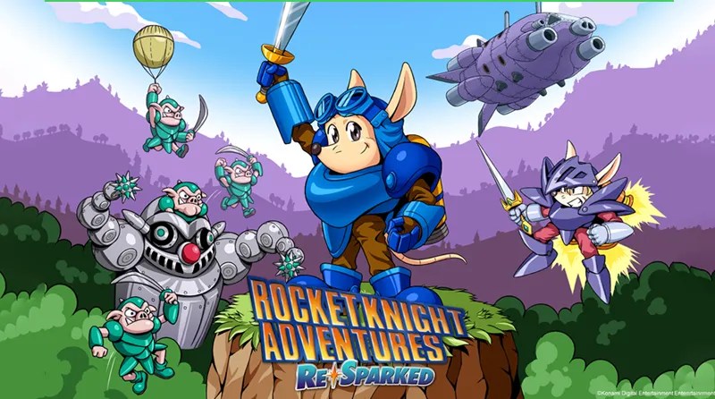Rocket Knight Adventures: Re-sparked! Anunciado!
