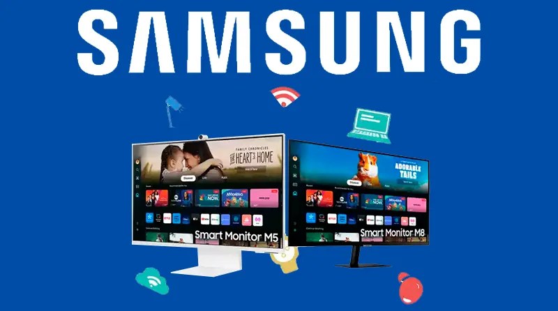 Samsung Lança Novos Smart Monitor M5 e M8