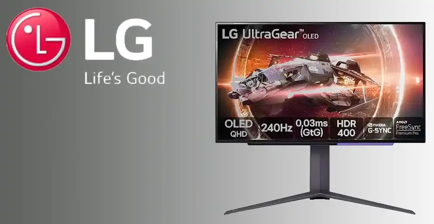 LG Lança no Brasil Monitor UltraGear OLED 27”