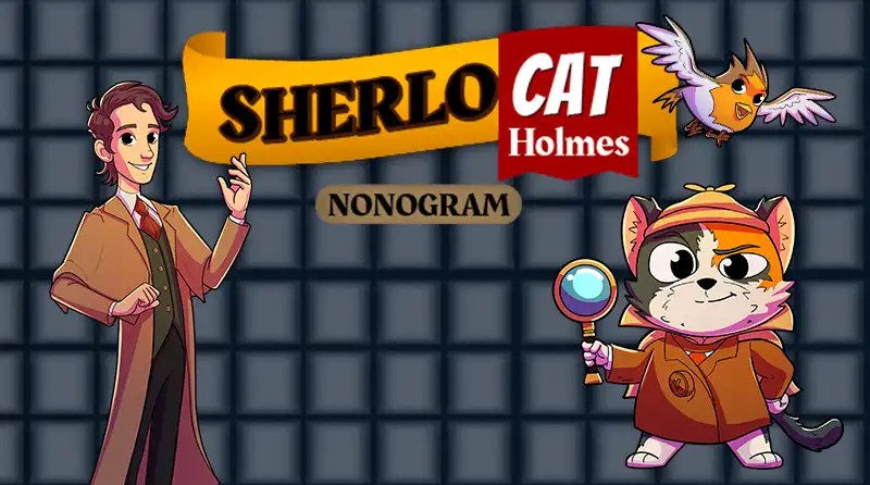 SherloCat Holmes Nonogram – Resolva os Nonograms