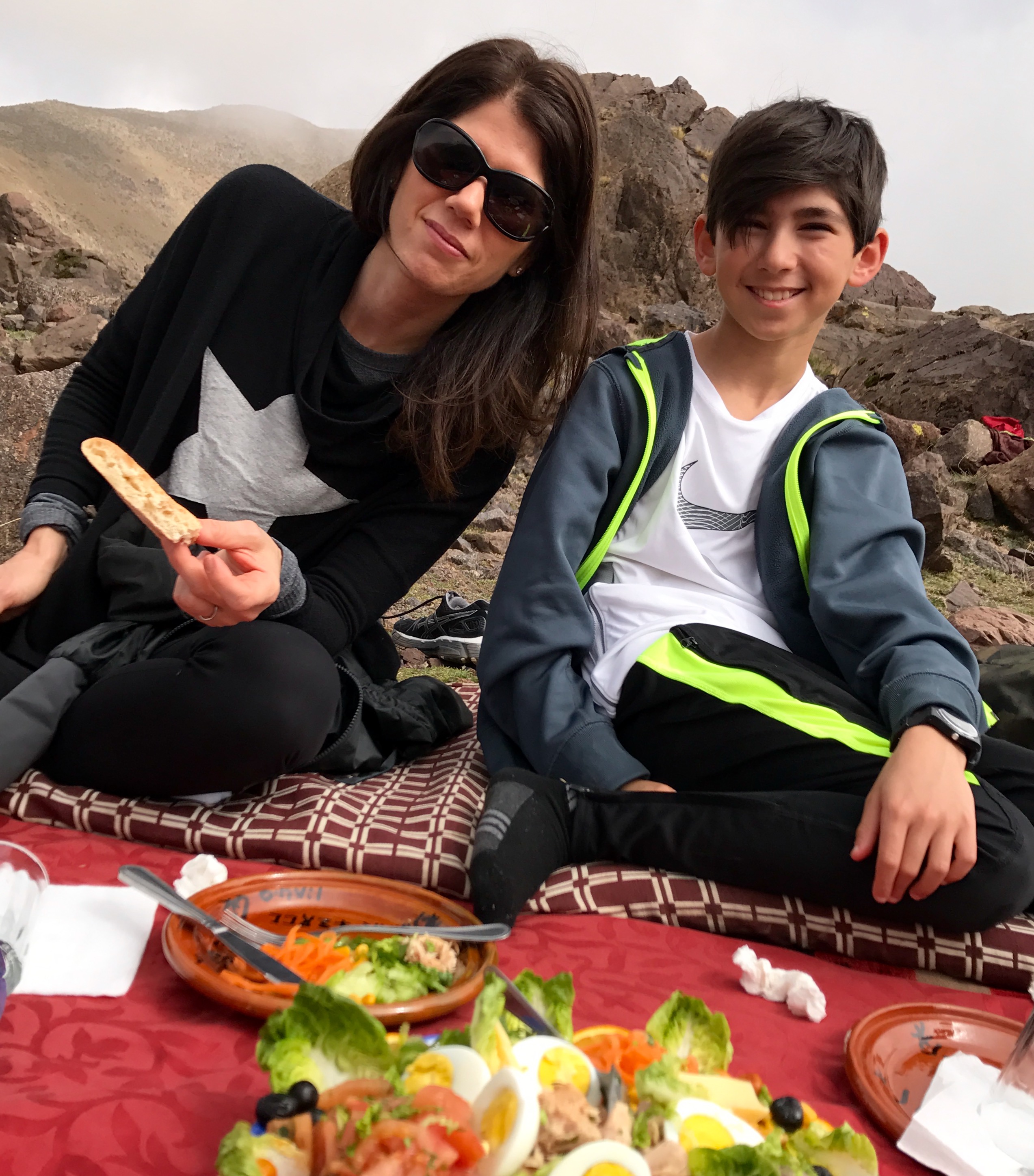 Picnic in the mountains