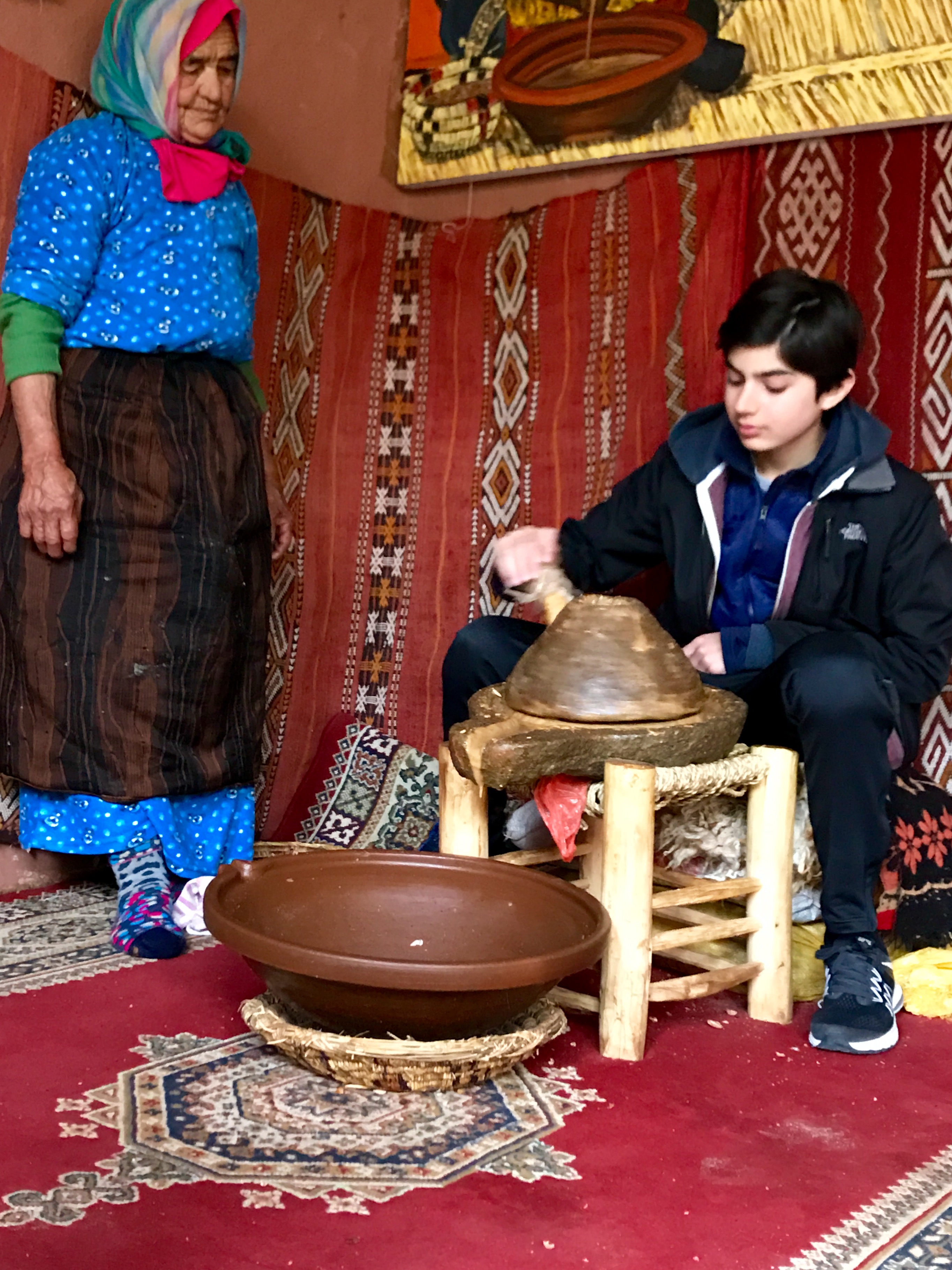 Elliot makes argon oil