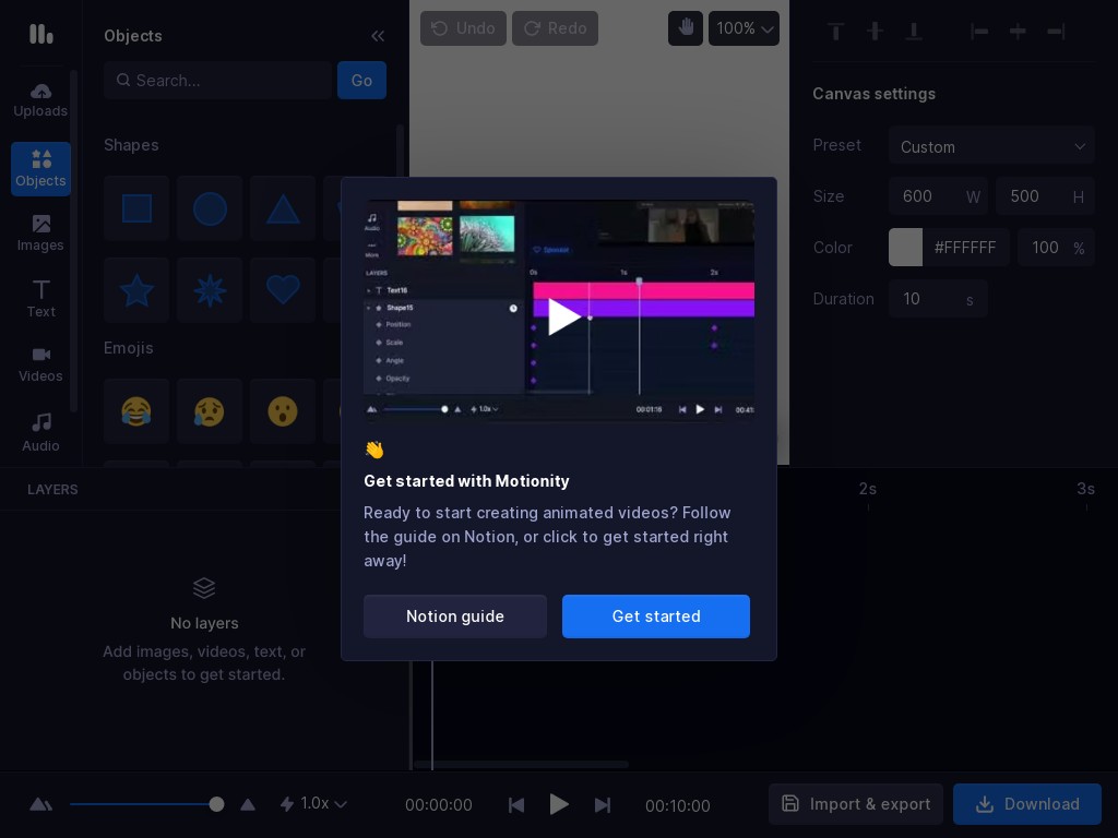 Motionity The webbased motion graphics editor for everyone ライトポケット ブログ