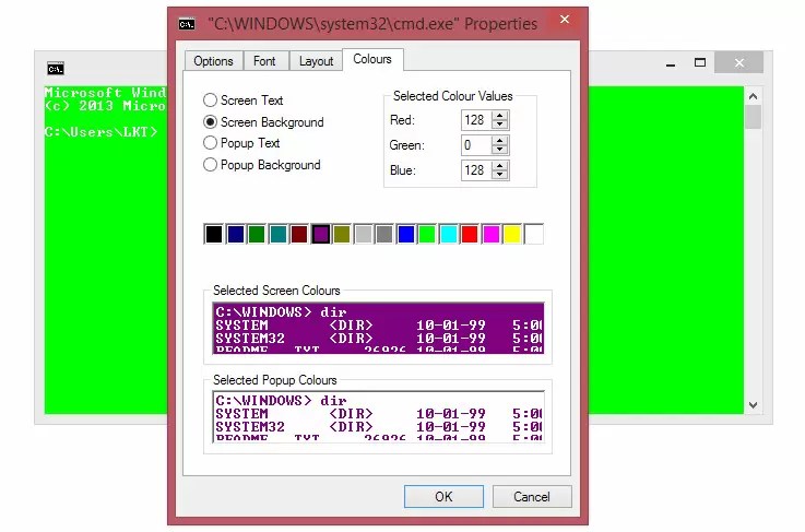 [Windows Tips] ปรับแต่งหน้าตา Command ให้น่าใช้ เปลี่ยนสี รูปแบบและฟอน ...