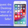 How To Load The Desktop Version Of A Web Site On An IPhone - Noteboom ...