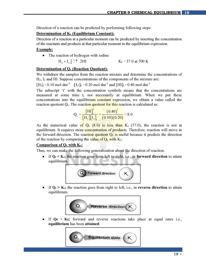 10th Class Chemistry Chapter 9 Notes Summary