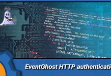 EventGhost basic authentication in HTTP requests