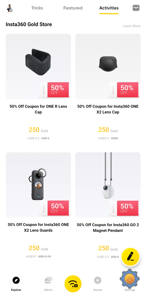 Insta360 ONE X2 新品 本体 【オレンジ】 Insta360 - ONE X2 | Gone Running