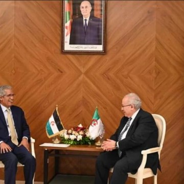 Ministro de Exteriores saharaui se reúne con su homólogo argelino | Sahara Press Service