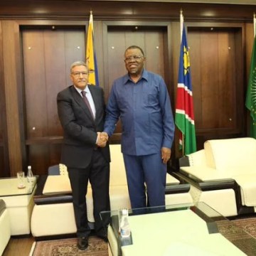 erutswiwsaaka5l Namibian President reaffirms support for Sahrawi people’s right self-determination and independence | Sahara Press Service