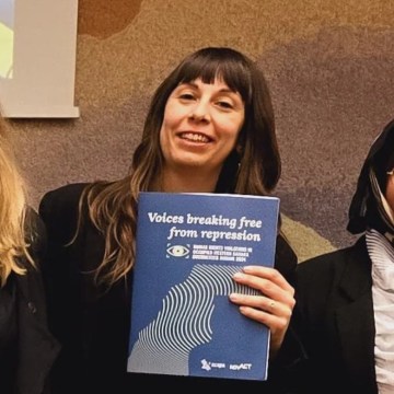 GINEBRA: La periodista y comunicadora, experta en Derechos Humanos, Nora Miralles advierte que la ocupación marroquí es cada vez más represiva | Sahara Press Service (SPS)