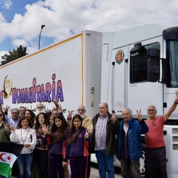 Caravana solidaria desde Valladolid: 24 toneladas de productos básicos viajarán al Sahara