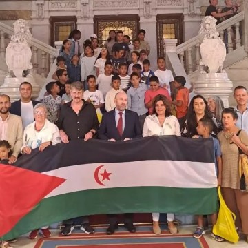 La Junta General del Principado de Asturias ha recibido a un grupo de menores saharauis | Sahara Press Service (SPS)
