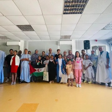Un verano de paz y solidaridad: Niños y niñas saharauis llegan a Francia en el programa “Vacances en Paix”