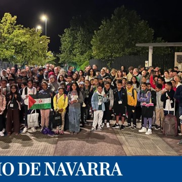 El regreso desde Navarra de los niños saharauis – Diario de Navarra