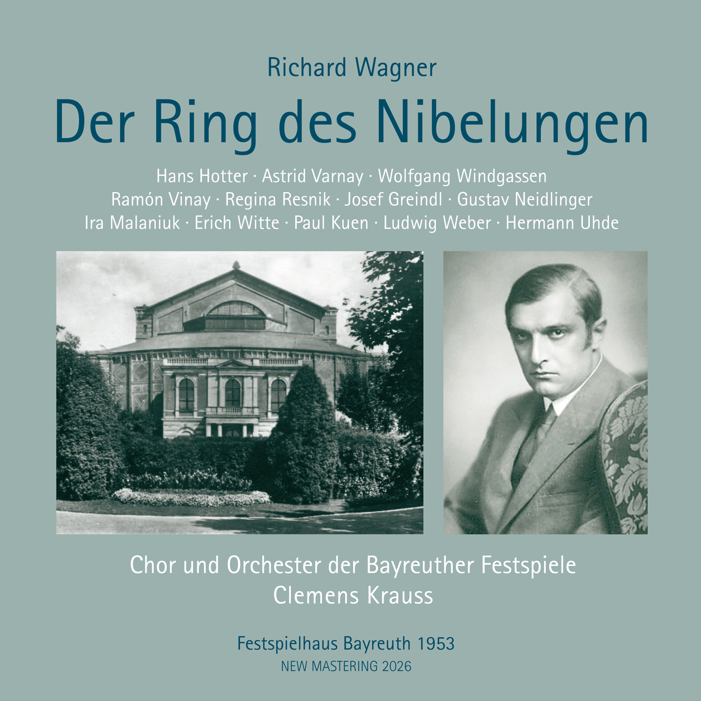 クラシック Wagner Der Ring des Nibelungen Bayreuth Der Ring des Nibelungen (Bayreuth 1953 / Krauss) – Note One Records