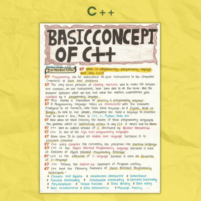 Cpp Programming Notes Pdf - Best Mountain Pictures in 4K