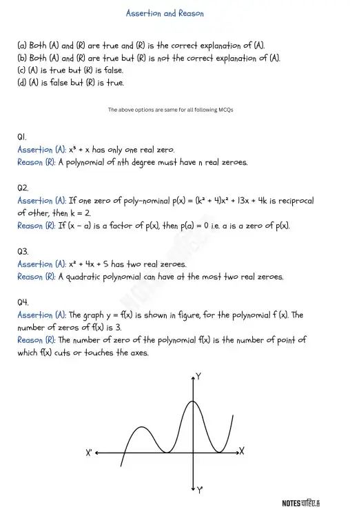 Class 10 Polynomials Assertion Pdf Polynomial Mathematics - Gradient Wallpapers - Perfect Desktop Collection