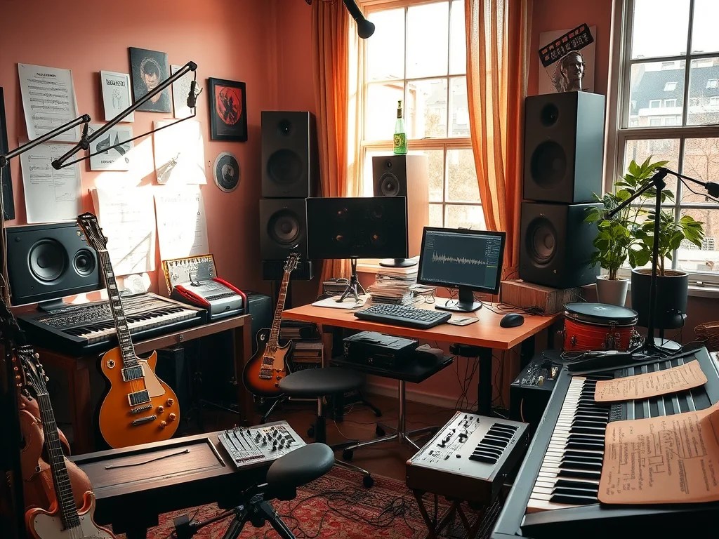 Atelier création musicale et studio