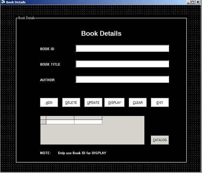 Free Download Library Management System Project In Vb With Source Code And Database Ms Access With Document Kashipara Library Management Systemlms is a open source you can Download zip and edit as per you need.