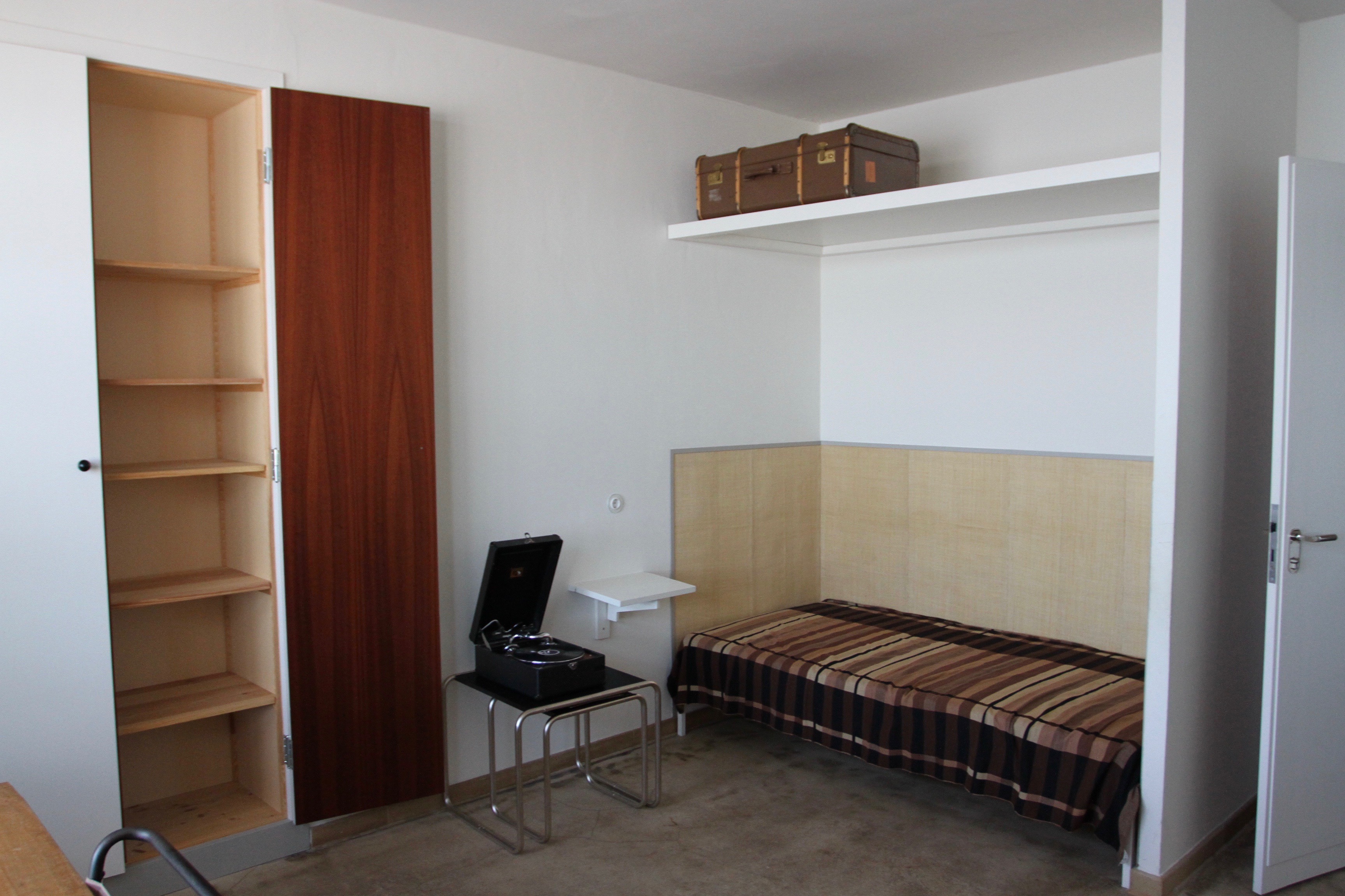 Bauhaus bedroom, Dessau, Germany