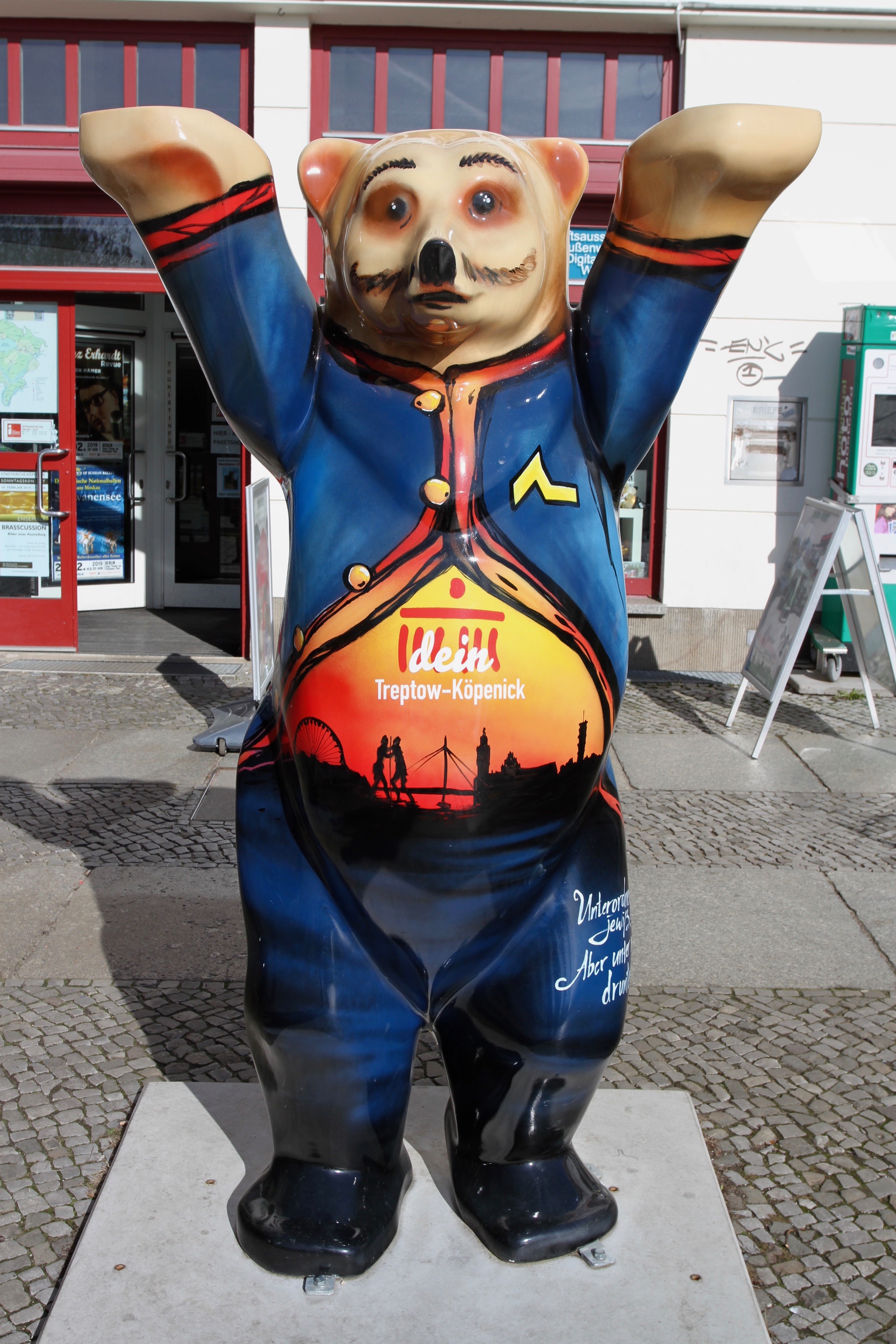 Captain of Köpenick bear, Berlin, Germany
