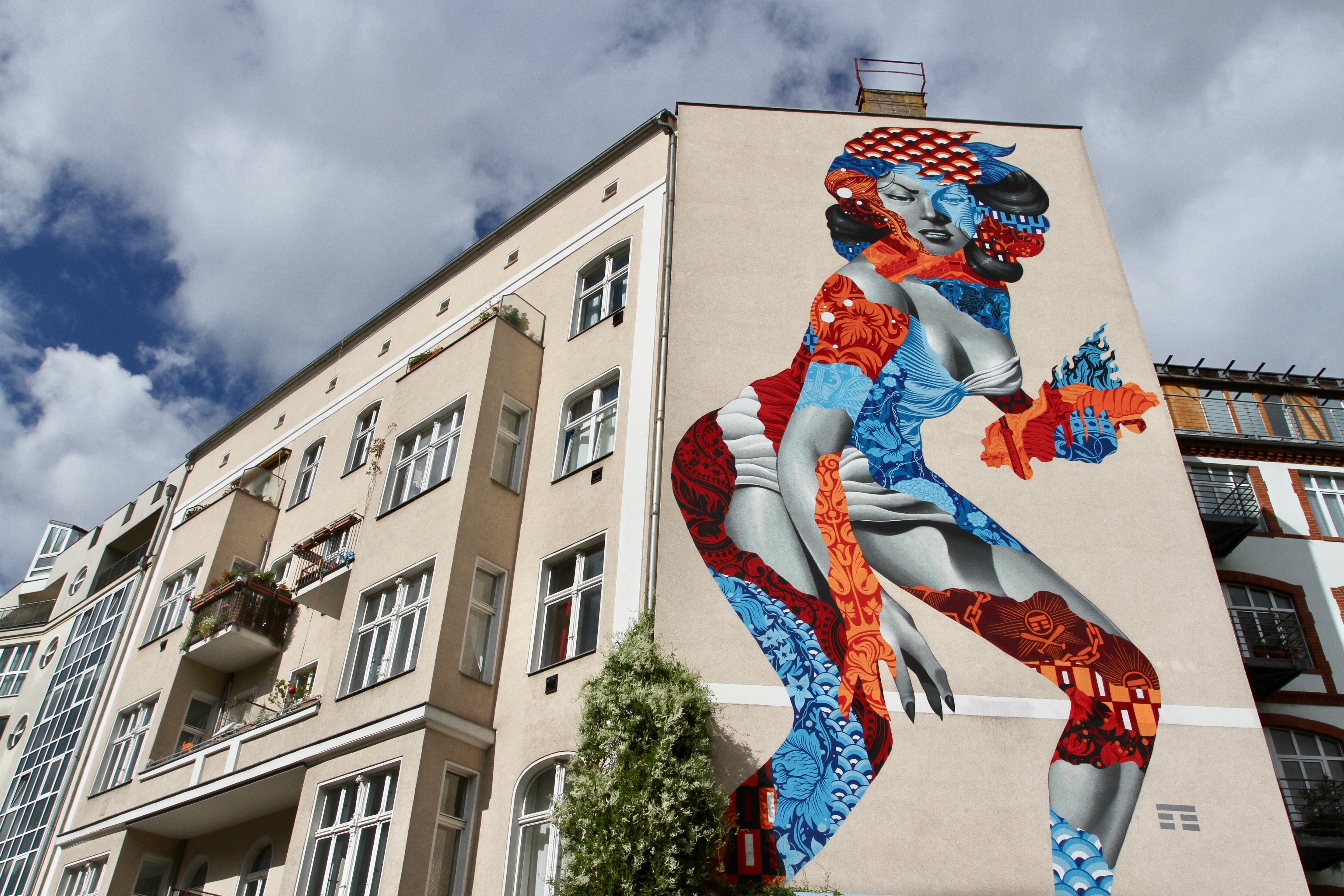 Attack of the 50 Foot Socialite, Berlin Street Art, Germany