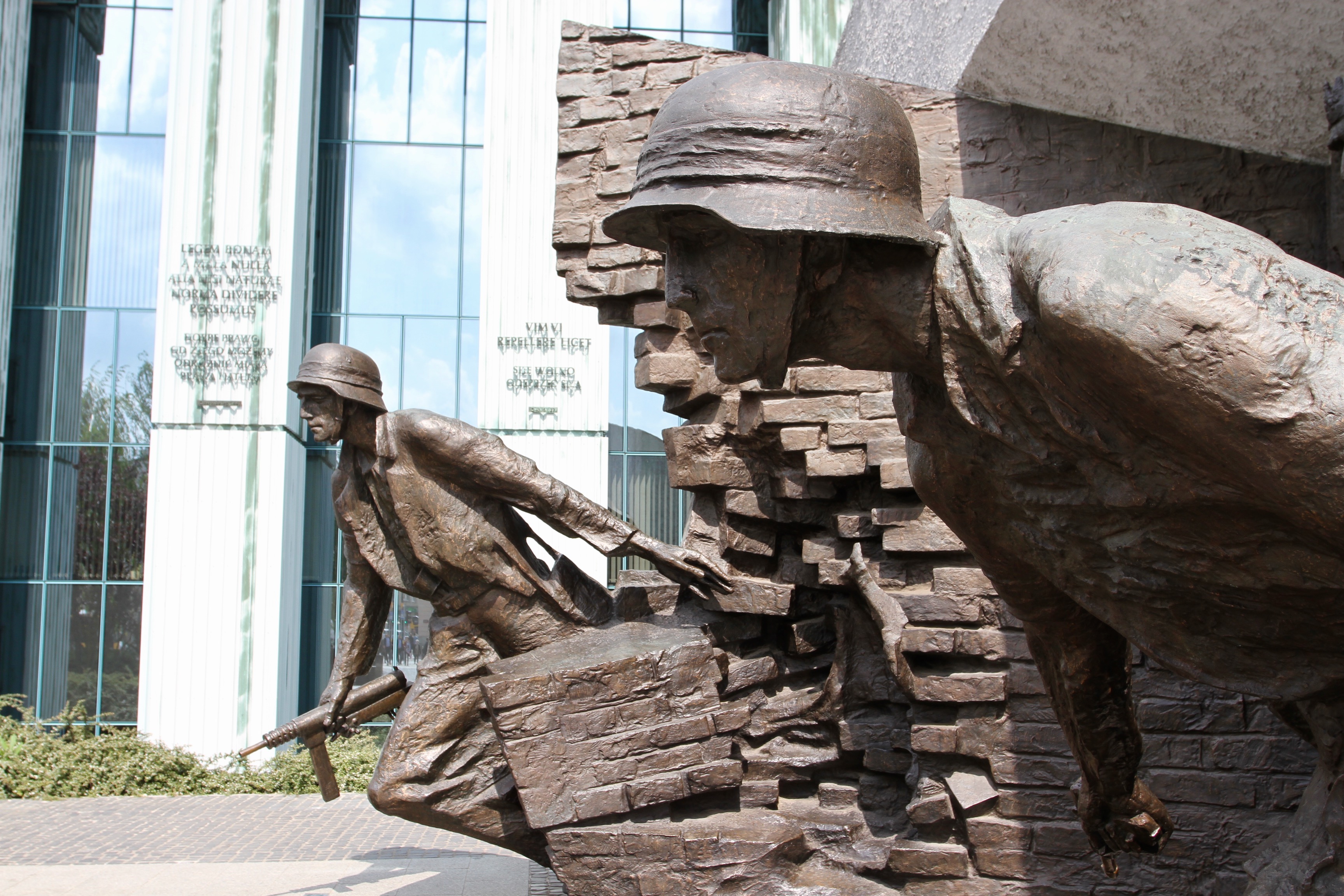 Memorial to the Warsaw Uprising, Warsaw, Poland