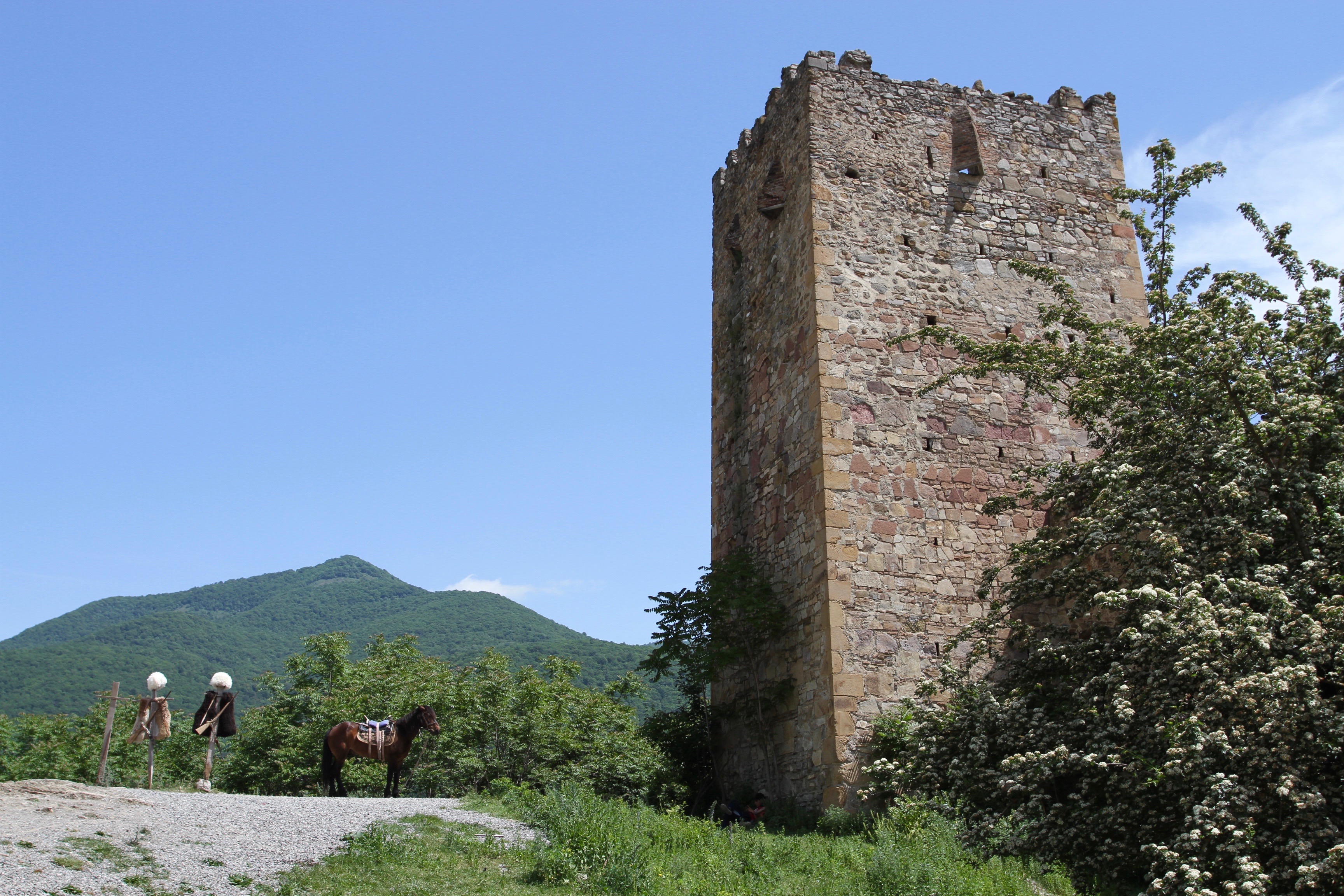 Medieval fortress of Ananuri, Georgian Military Highway, Georgia