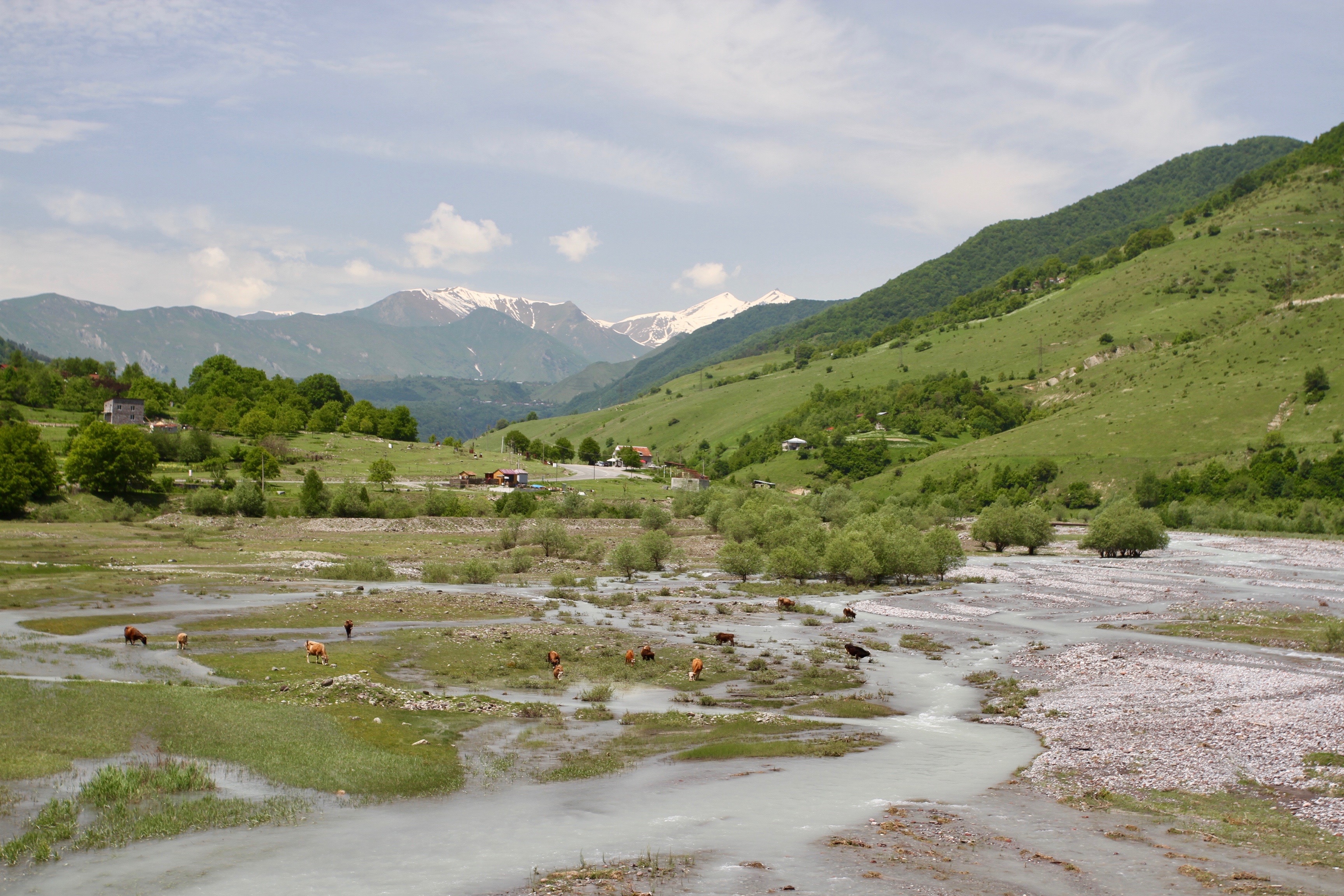 Caucasus Mountains, Georgian Military Highway, Georgia