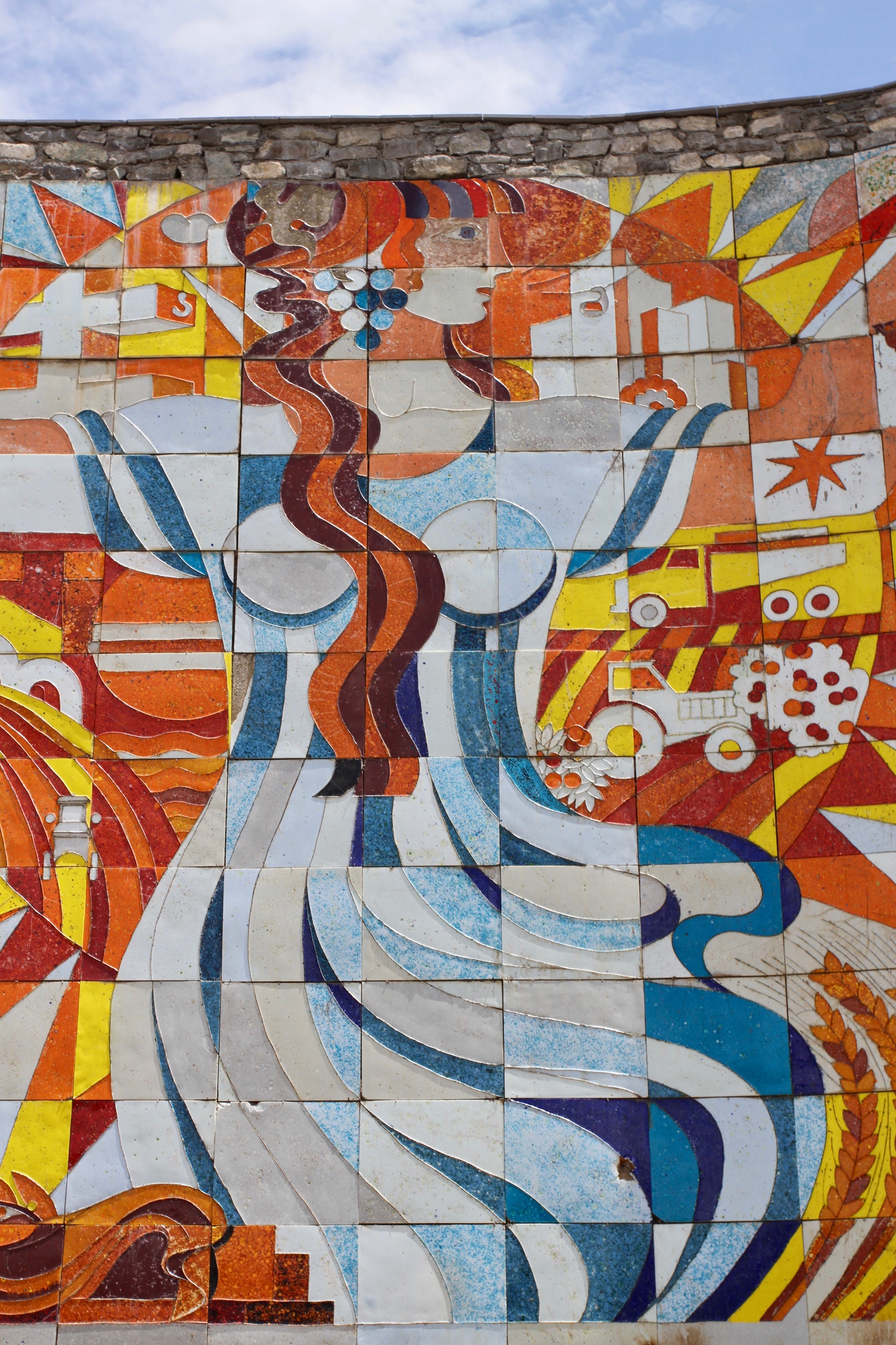 Georgian Military Highway, Caucasus mountains, Georgia