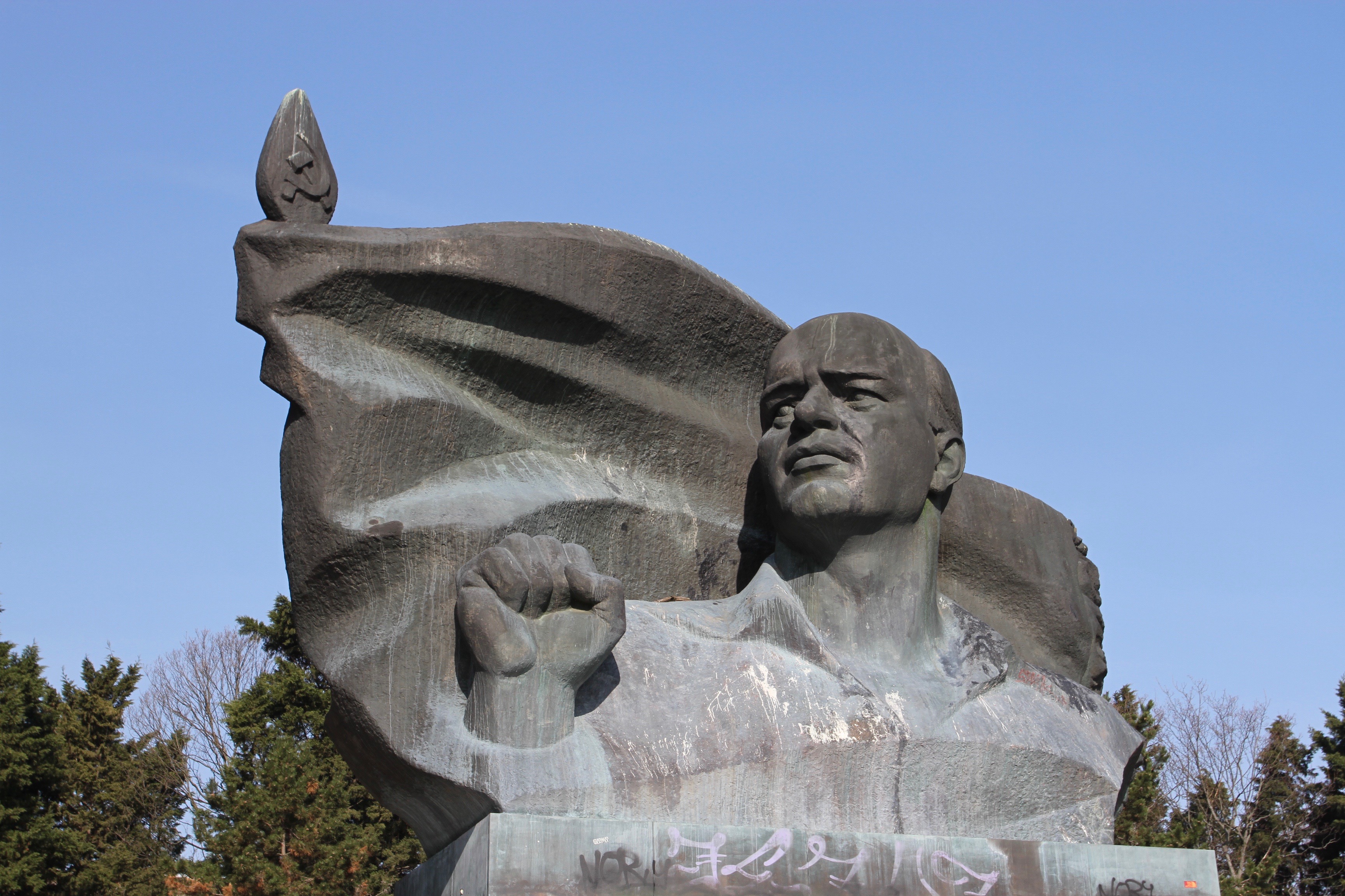 Soviet era statue, Berlin
