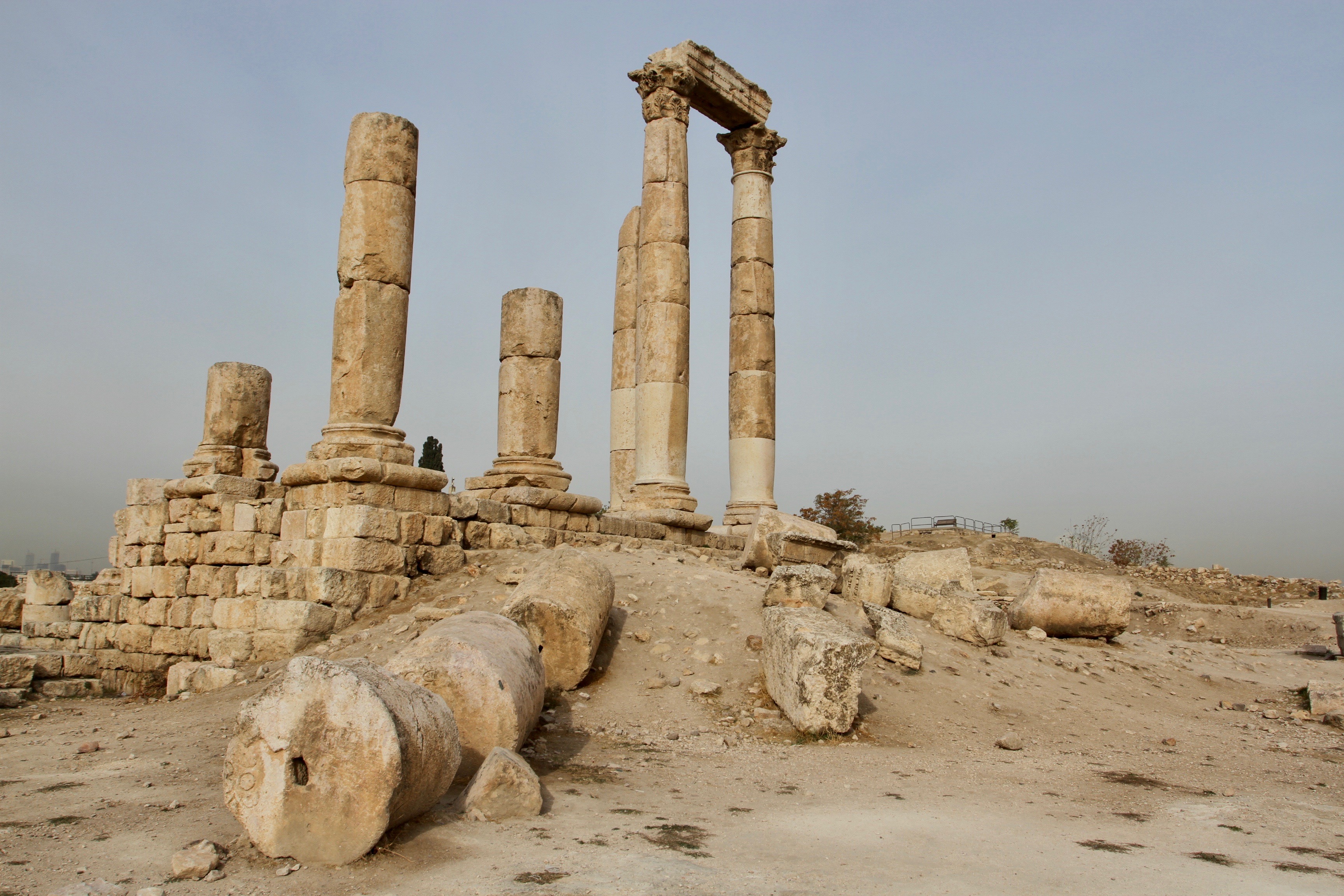 Temple of Hercules, Citadel, Amman, Jordan