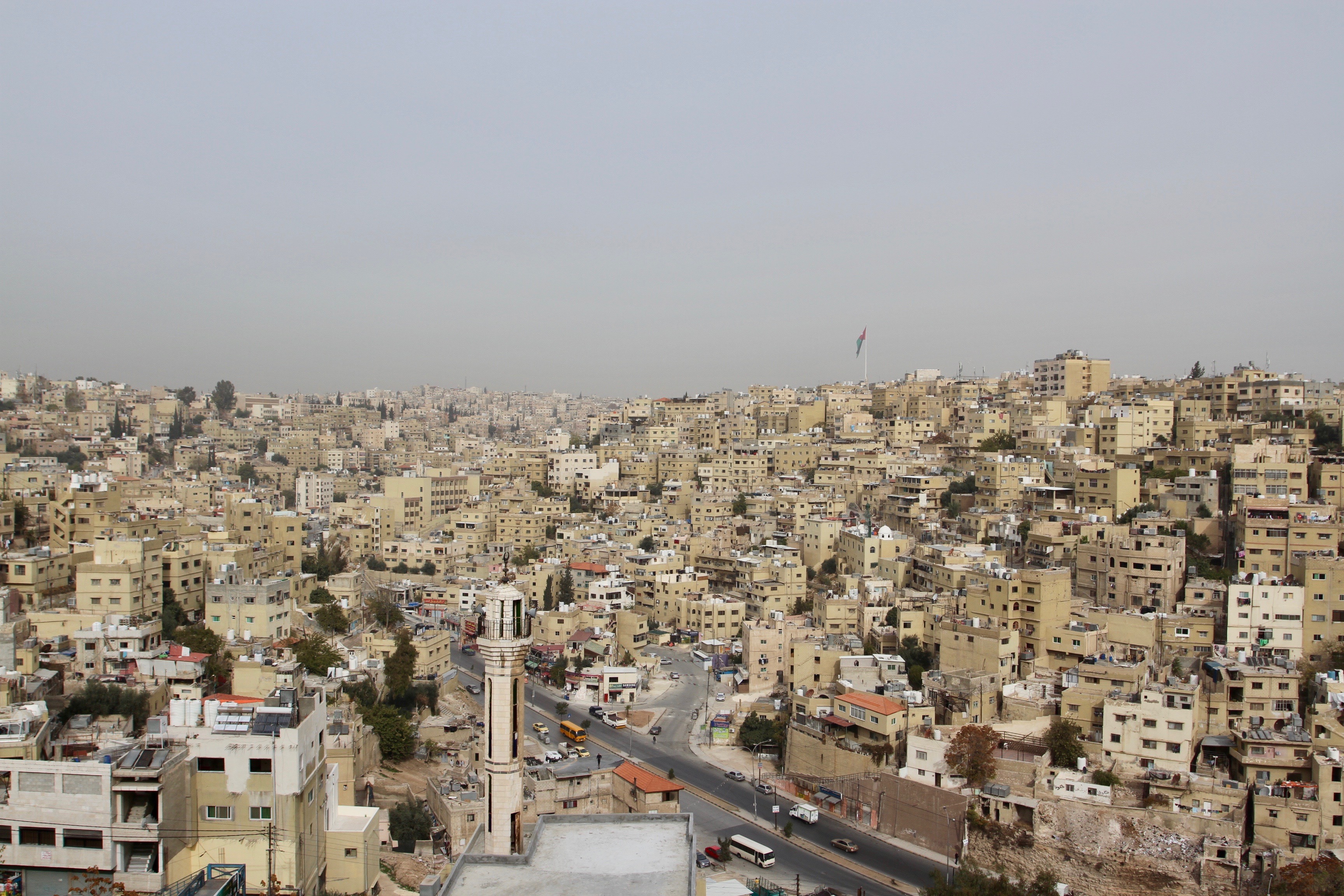 Amman from the Citadel, Jordan