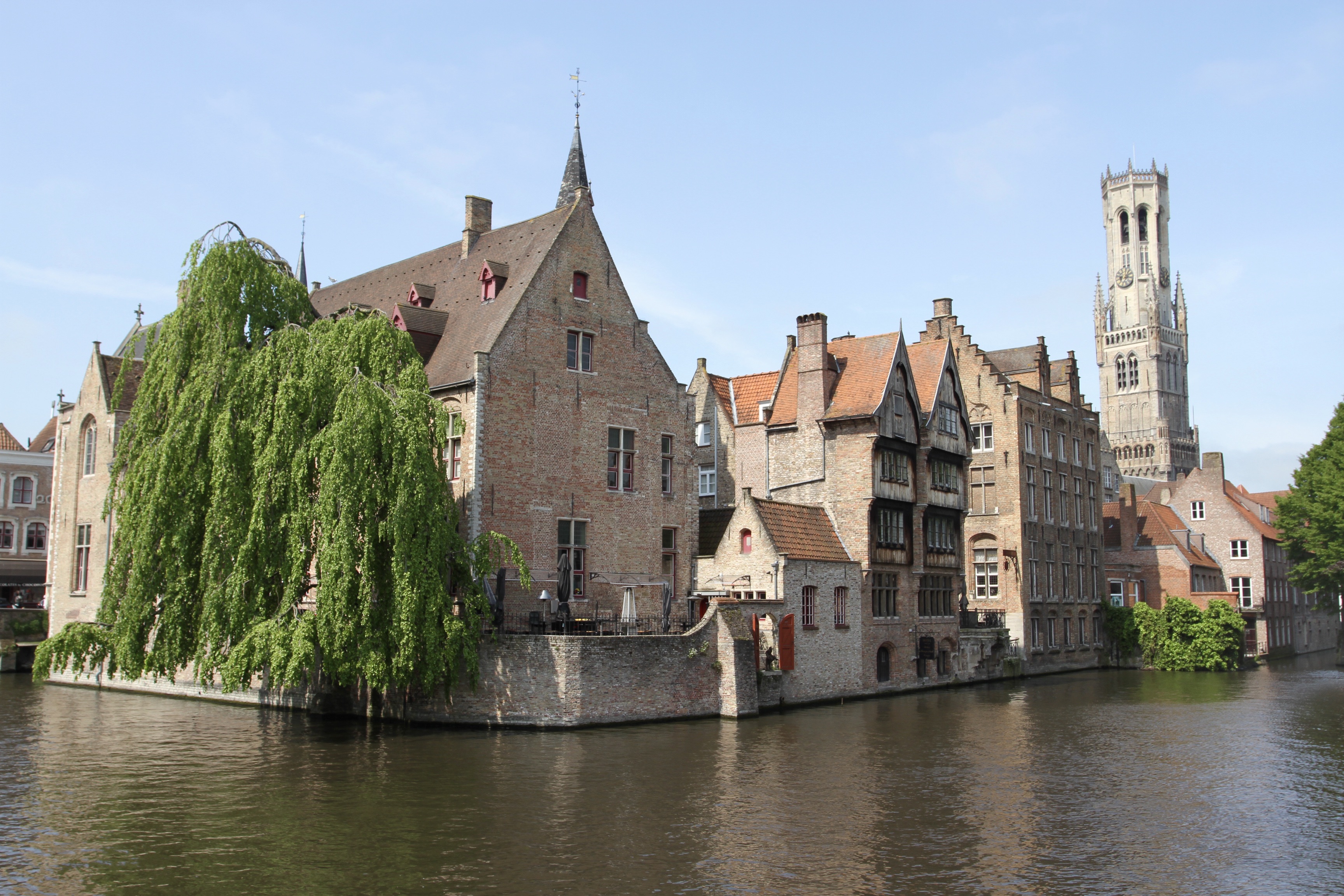 Belfort from Rozenhoedkaai, Bruges, Belgium