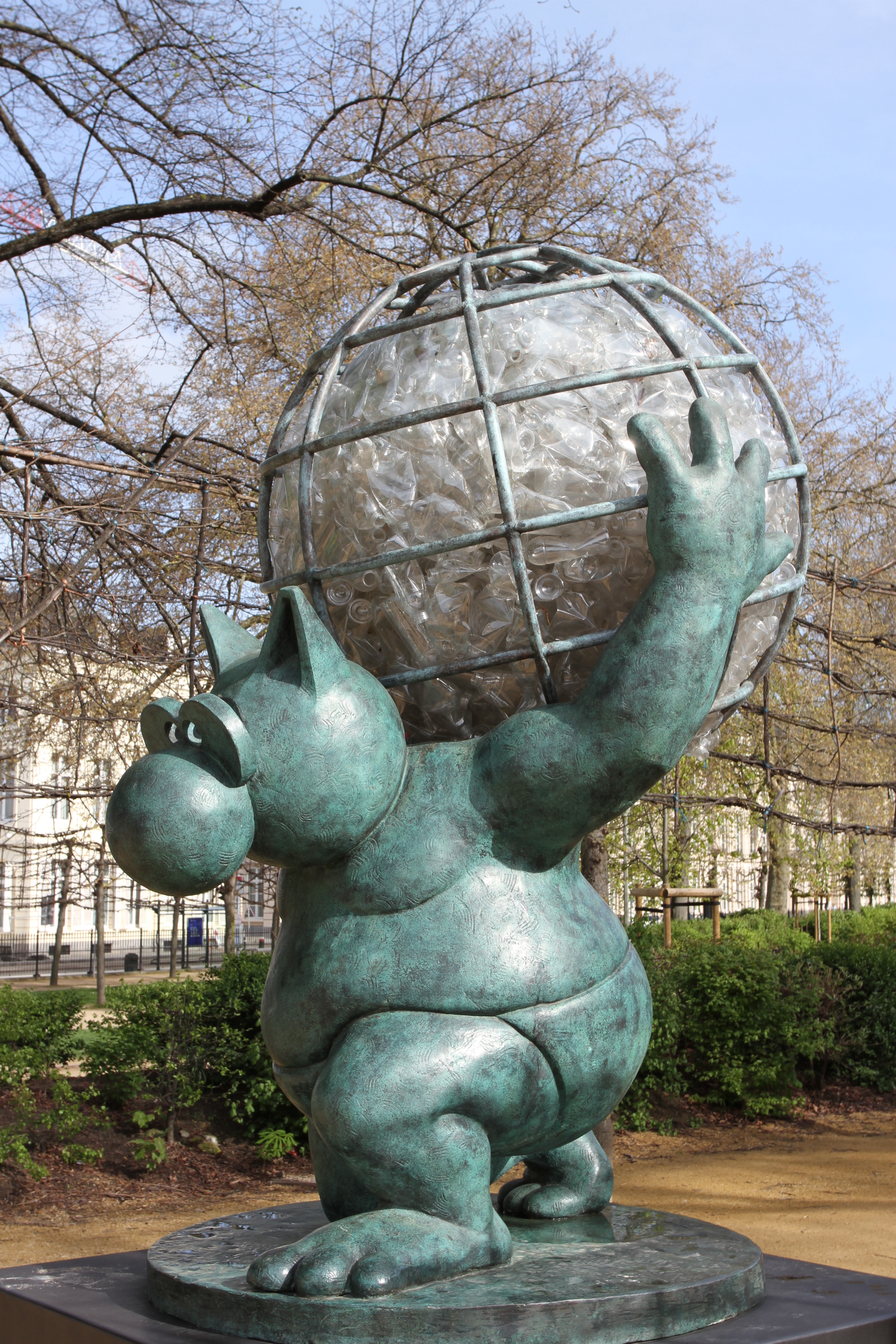 Le Chat as Atlas, Brussels, Belgium