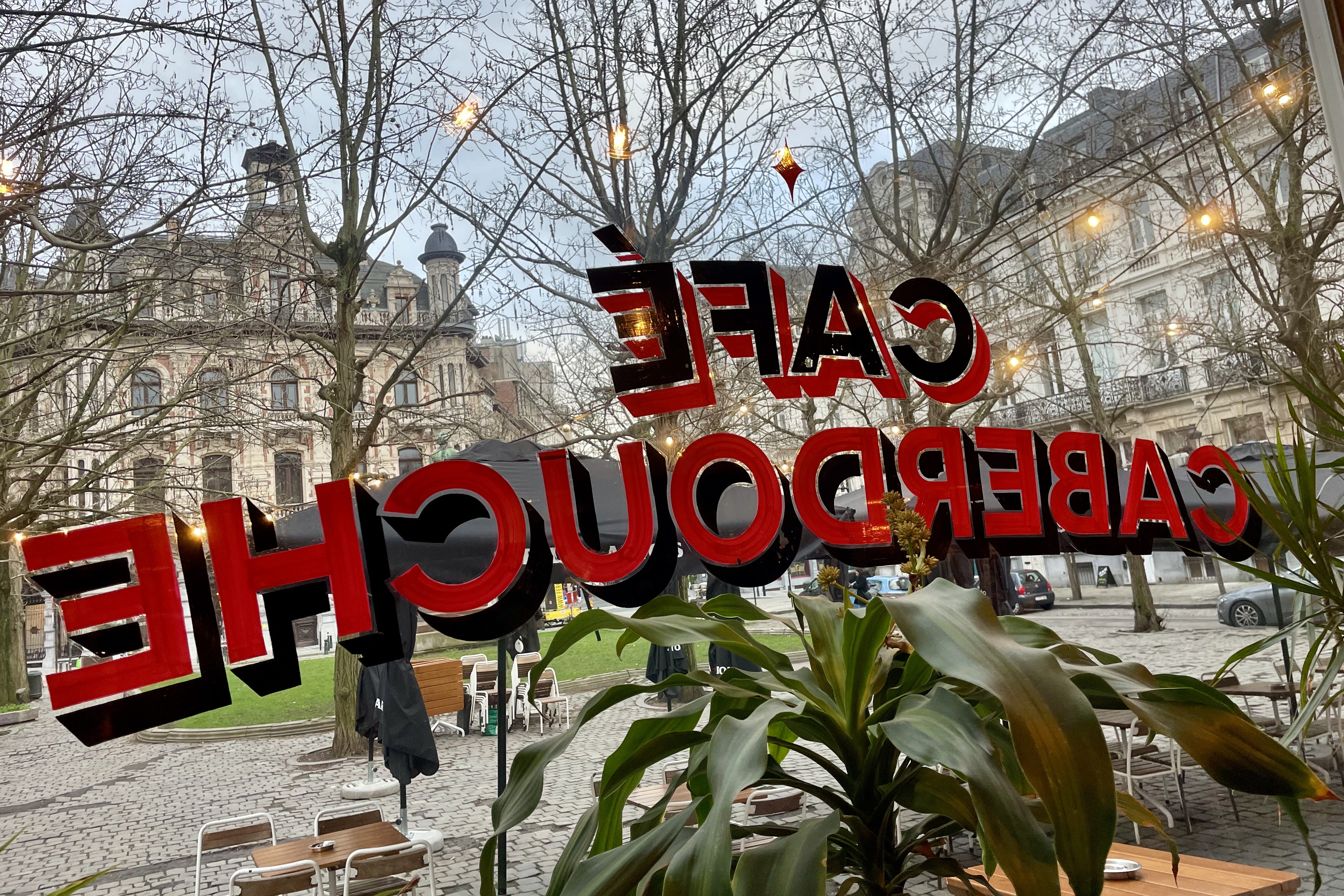 Cafe, Brussels, Belgium