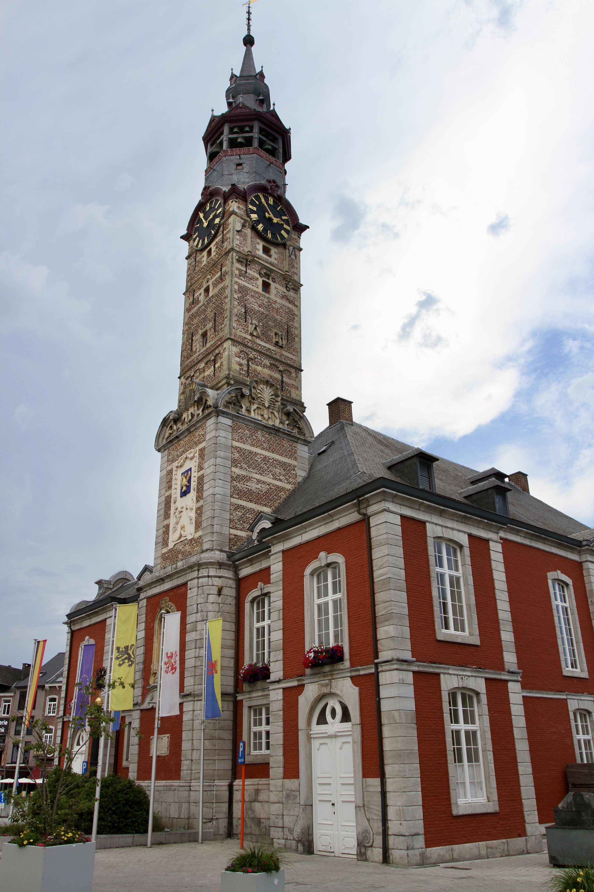 Stadhuis and belfry, Sint-Truiden, Flanders, Belgium