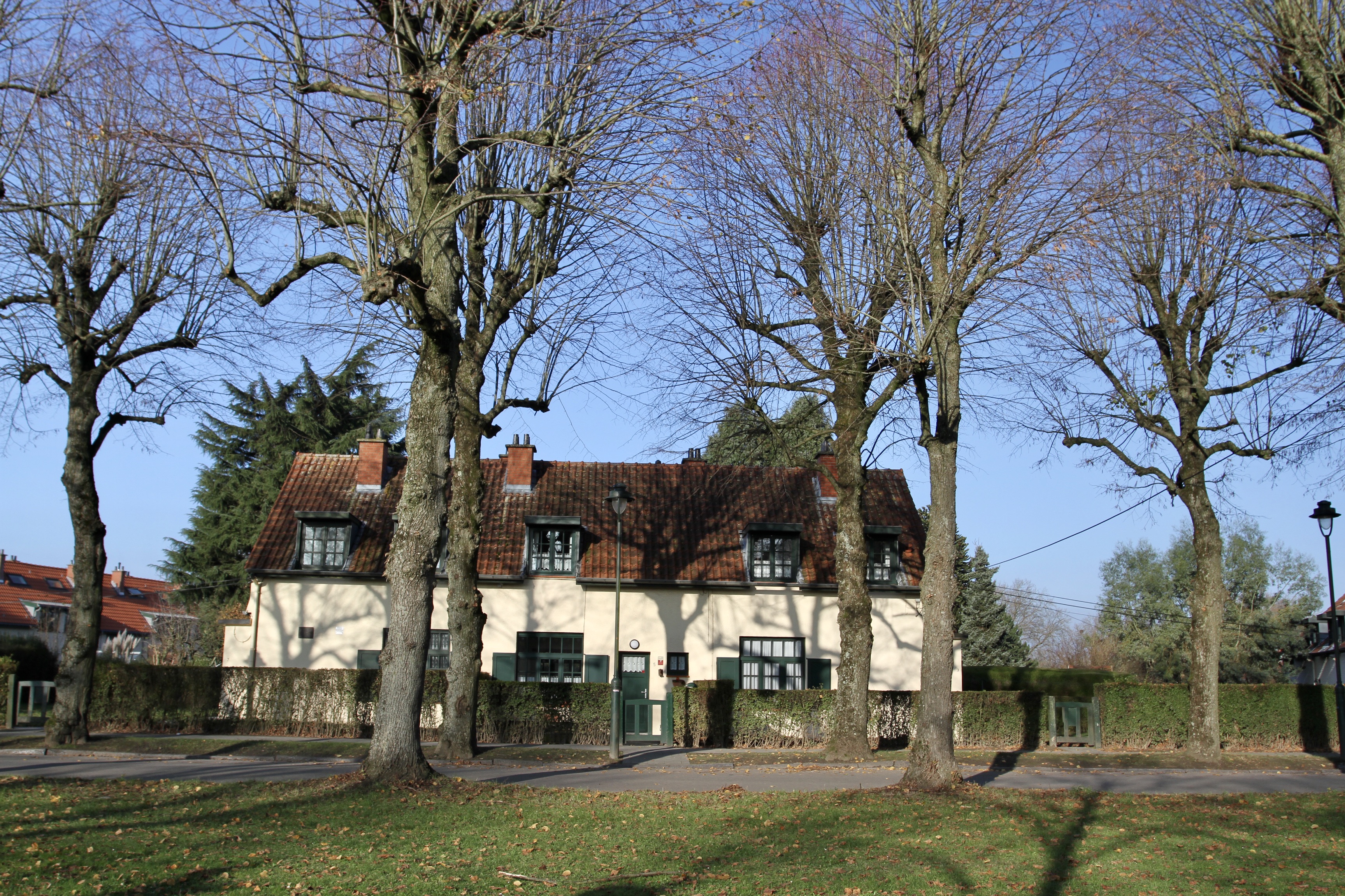 Moortebeek Garden City, Green Ring, Brussels, belgium