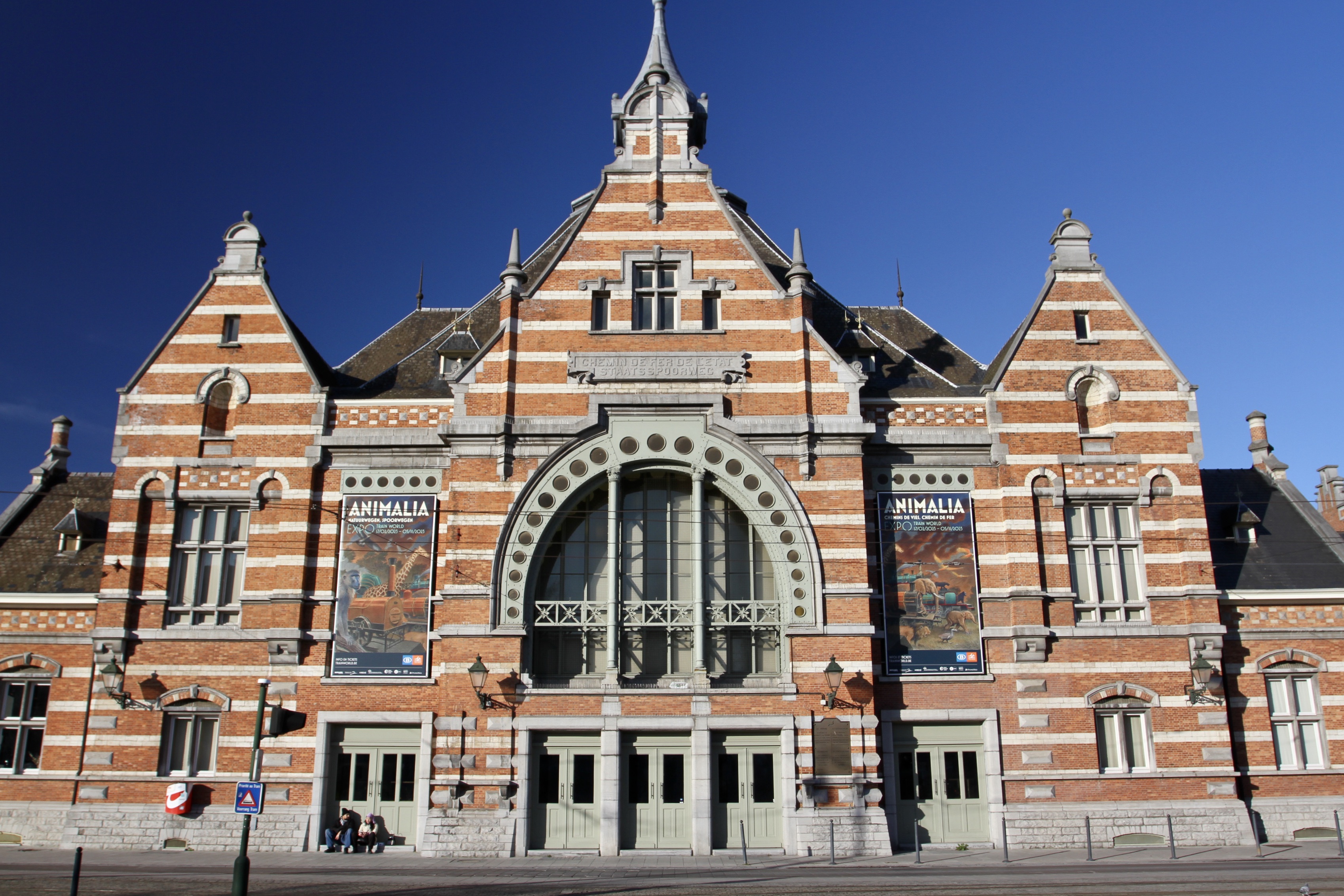 Train Station, Schaerbeek, Brussels, Belgium