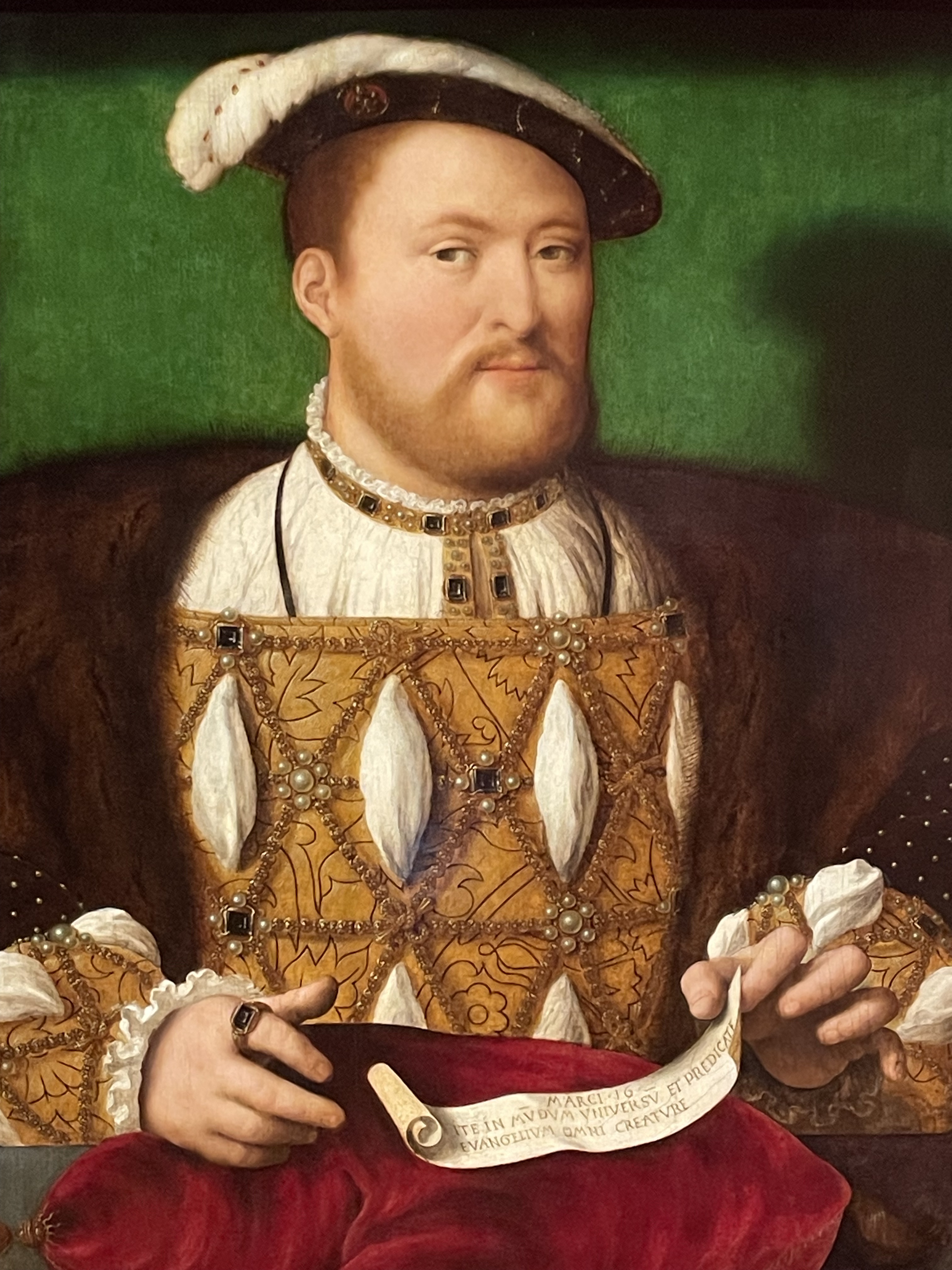 Henry VIII by Holbein, London, England